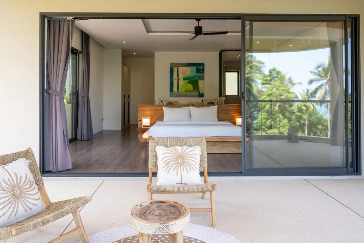Villa Lola 2Br - Private Infinity Pool & Sea View Praia Chaweng Exterior foto