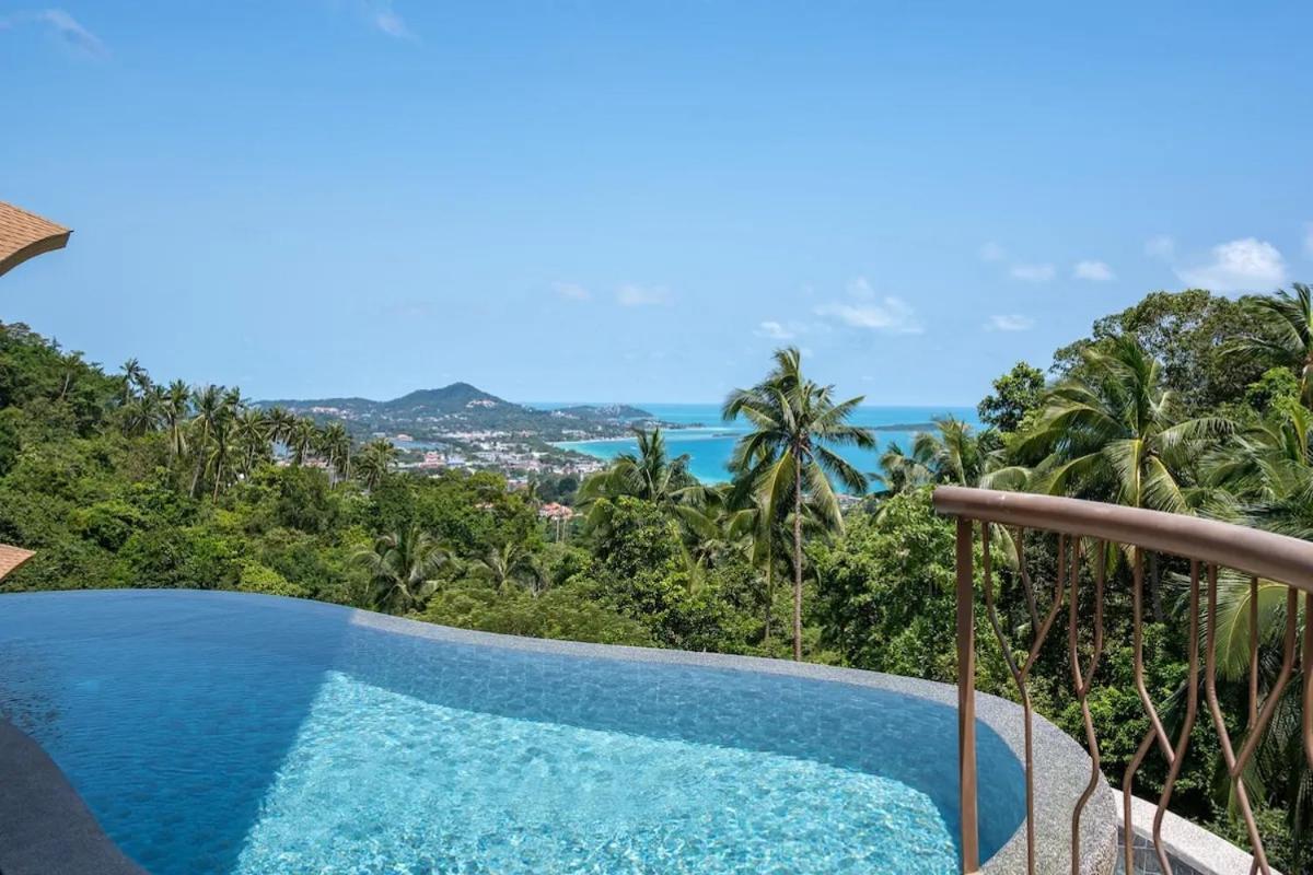 Villa Lola 2Br - Private Infinity Pool & Sea View Praia Chaweng Exterior foto