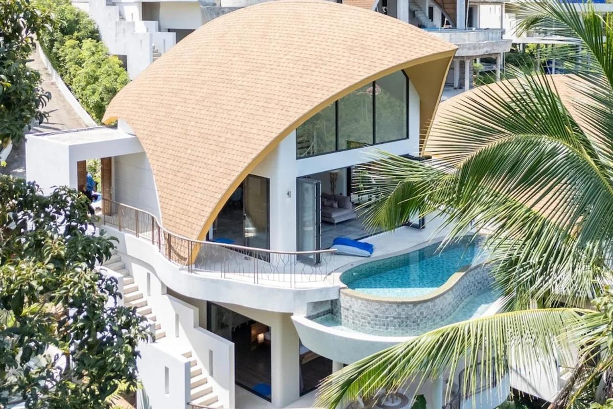 Villa Lola 2Br - Private Infinity Pool & Sea View Praia Chaweng Exterior foto